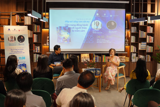THÔNG CÁO BÁO CHÍ GIAO LƯU VÀ RA MẮT SÁCH “HÃY NÓI CON CẦN MẸ – CẨM NANG ĐỒNG HÀNH VỚI NGƯỜI THÂN BỊ TRẦM CẢM”